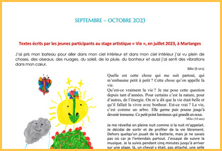 Traces septembre-octobre 2023