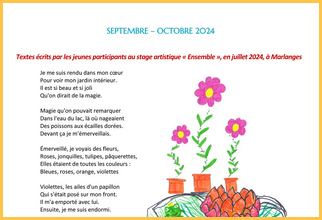 Traces septembre-octobre 2024